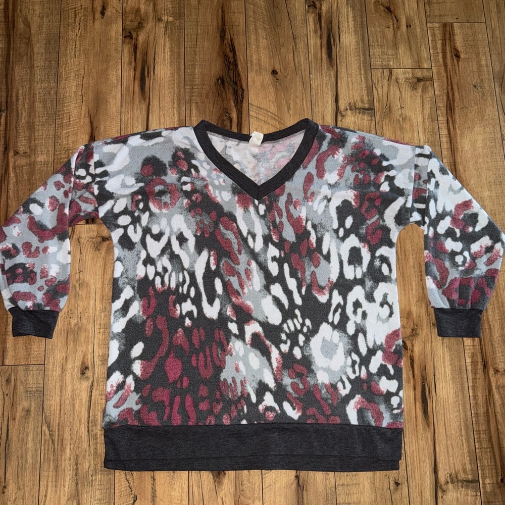 Cheetah print top